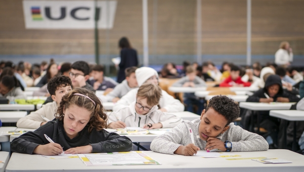 Aigle: une dictée pour promouvoir la pratique du cyclisme chez les jeunes